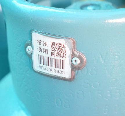 De regelmatige Markering van de de Cilinderstreepjescode van de Scannercnex UVweerstand
