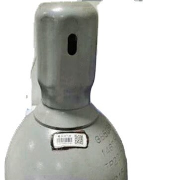 De industriële Markering van het de Cilinder Volgende QR Code van de Gaszuurstof leidt Etiket