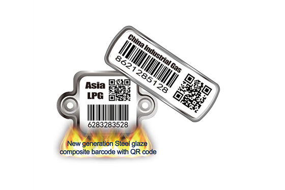 Weerstand van de Markerings de hoge tempreture 800℃ van de cilinderstreepjescode anti-Uv voor het Volgen van LPG-Cilinder