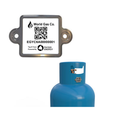 Digitale de Identiteitsidentificatie van de cilinder met QR-de Etiketten van de Streepjescodemarkering anti-Uv