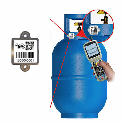 1.2mm van de de Cilinderstreepjescode van LPG van de Waterweerstand het Etiketmarkeringen