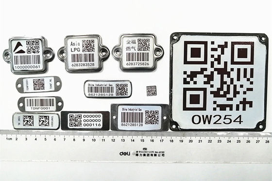 QR Code die de Gezamenlijke Streepjescode SS304 lassen van de Vloeibare Stikstofcilinder